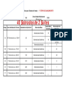 Grupo de Lotes de 2 Suítes