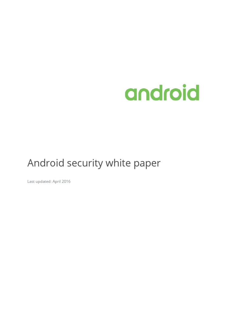 Android For Work Security White Paper | PDF | Google Play | Android ...