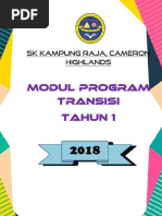 RPH Program Transisi Tahun 1 SKKR 2018