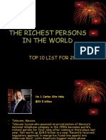 The World Richest Persons in The World