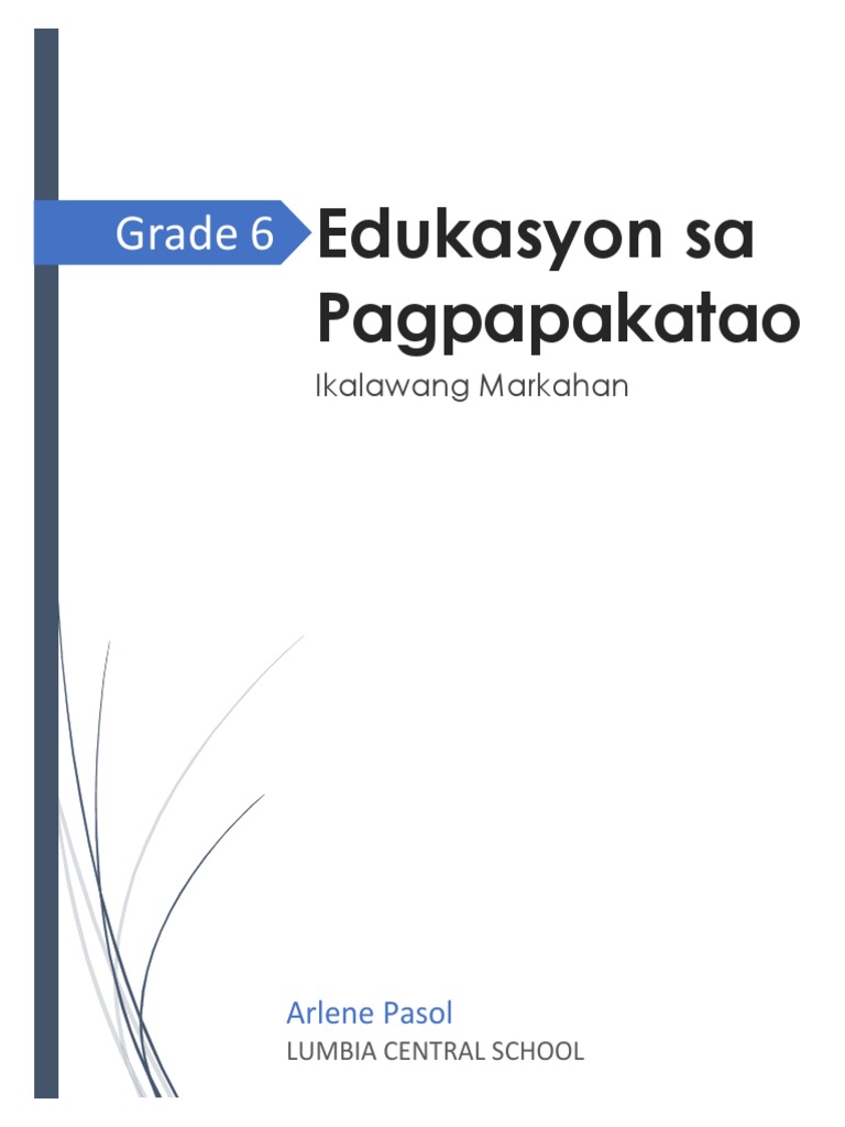 Second Periodical Test in ESP 6 | PDF