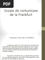 Scoala de La Frankfurt