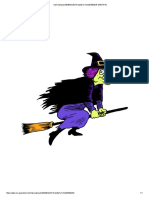 Witch On Broom Vroom