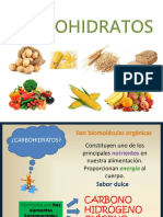 Los carbohidratos: principales nutrientes en nuestra alimentación