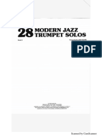 28 Estudios Modernos de Jazz para Trompeta