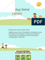 GAYA HIDUP SEHAT UNTUK LANSIA