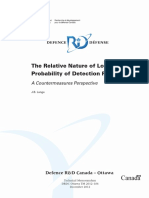 The Relative Nature of Low Probability of Detection Radar: A Countermeasures Perspective