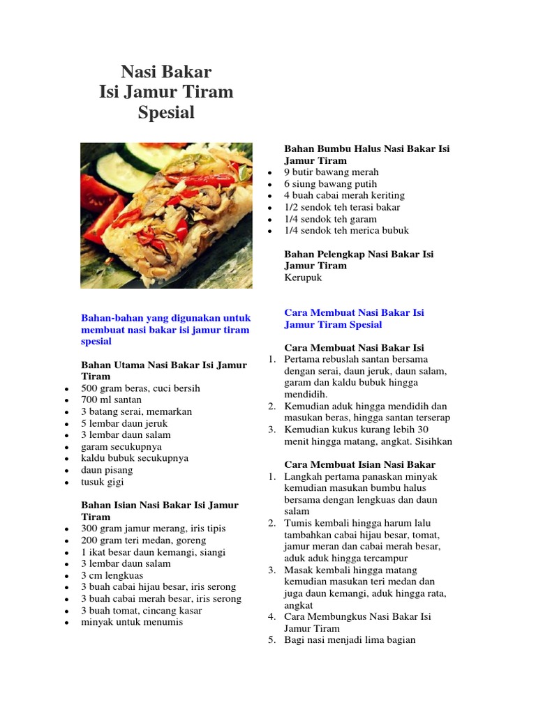 Resep Nasi Bakardocx
