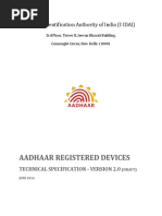 Aadhaar Registered Devices 2 0