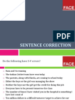 Sentence Correction Ol