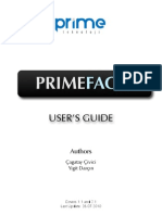 Prime Faces Users Guide 260710