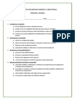 Examen de Seguridad Minera e Industrial