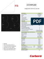 Encimera: CCV4HL60