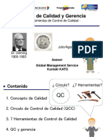 Control de Calidad y Gerencia