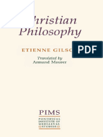 Etienne Gilson-Christian Philosophy (Etienne Gilson Series)-Pontifical Institute of Mediaeval Studies (1993).pdf