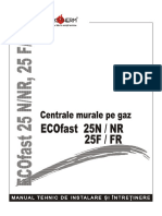 20 Arca Ecofast 25 Carte Tehnica CI 05.01.01