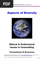 Download Aspects of Diversity - Ethical  Professional issues for Counselling by Peter Creagh SN36990875 doc pdf