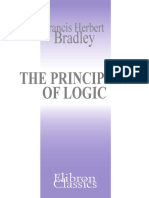 (F. H. Bradley) The Principles of Logic PDF