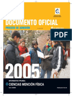 2005 Demre 09 Informativo Ciencias Fisica Parte1
