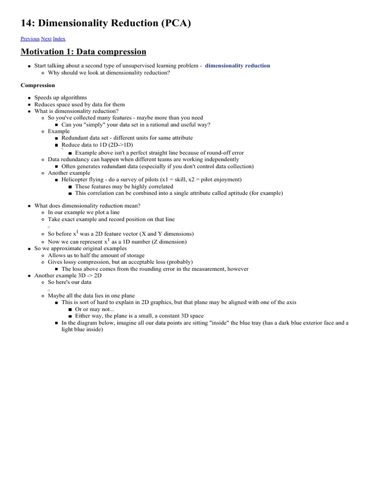 PCA for Dimensionality Reduction Guide | PDF | Principal Component ...