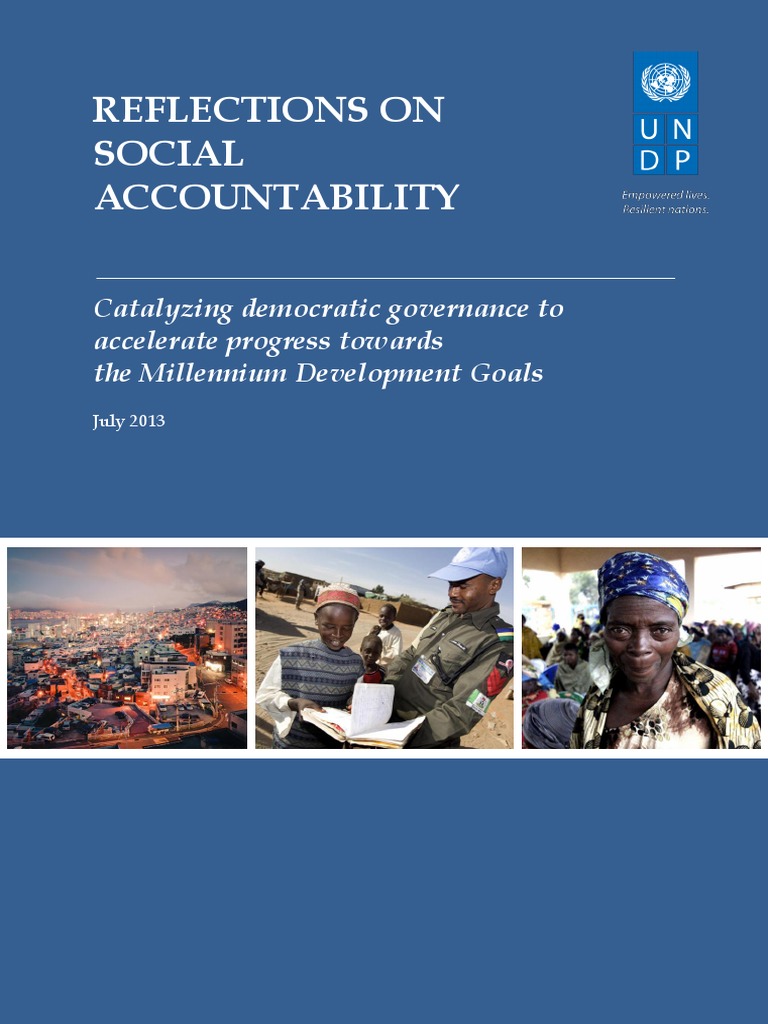 2013 UNDP Reflections On Social Accountability en | PDF | Millennium ...