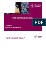 Riskkommunikation Lena Hillert PDF