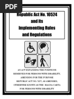 Ra 10524 and Its Irr - Booklet