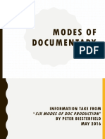 UPDATED Modes of Documentary SIM GROUP 4