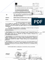 Informe Requere TDR Ee - Ss Ñunya Jalca y Otros