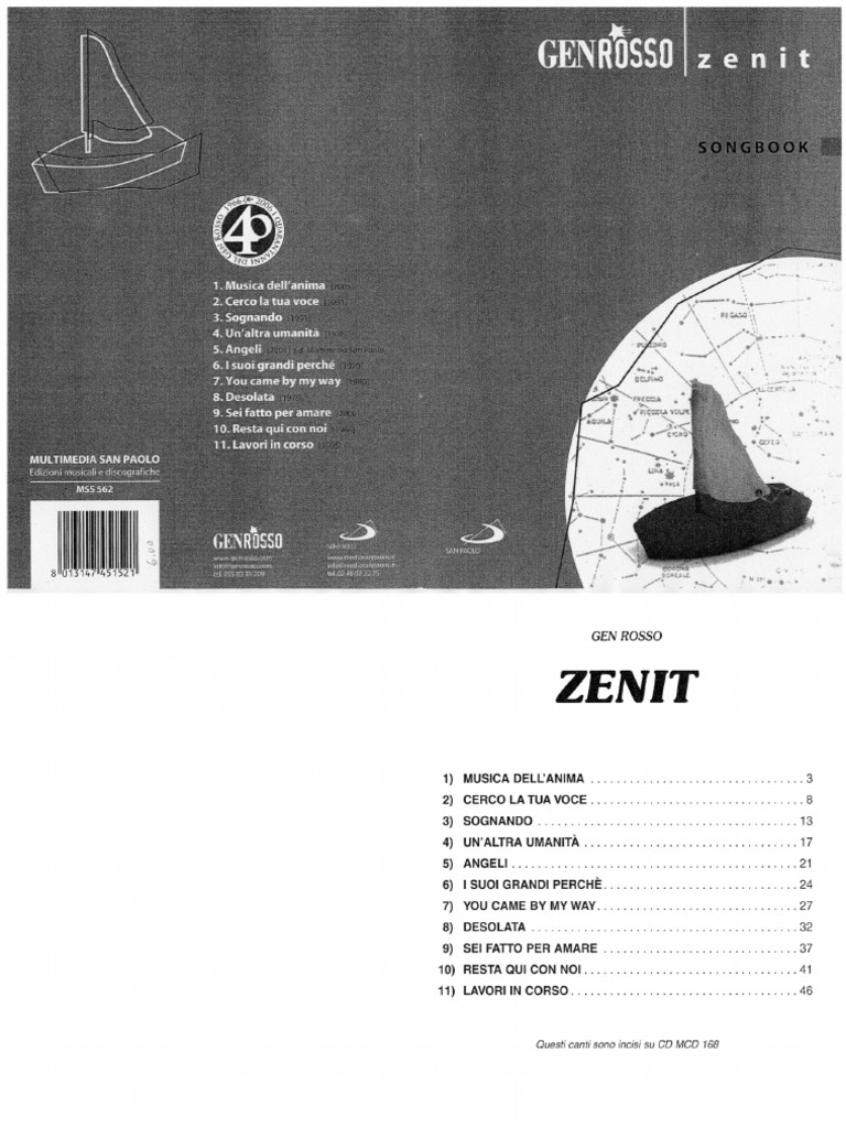 Zenit - Gen Rosso | PDF