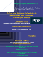 O Futuro Da Atividade de Inteligencia - Perspectivas para o Controle Dos Seervicos Secretos