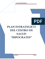 Plan Estrategico Del Centro de Salud