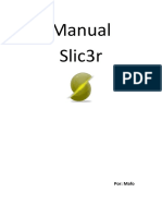 Manual Slic3r