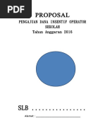 Contoh Proposal Pengajuan Insentif OPS