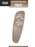 Manual Controle Remoto Universal SKY