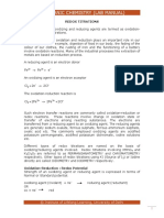 Inorganic Chemistry (Lab Manual) : Redox Titrations