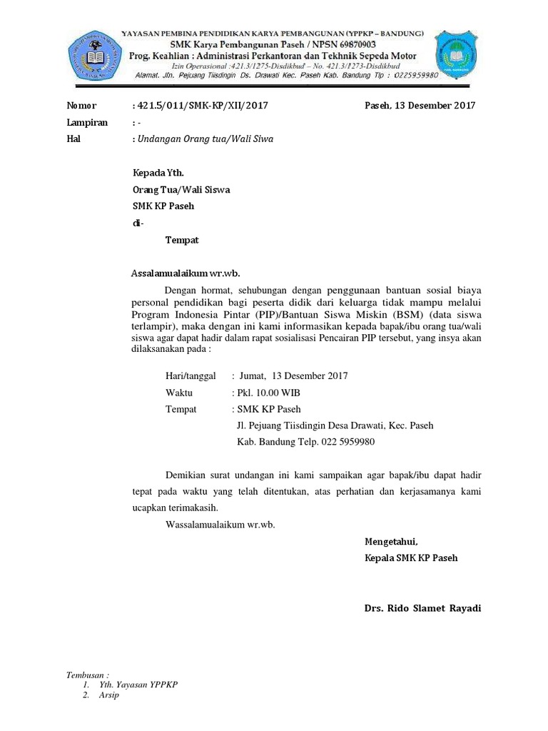 316901014 011 Undangan Orang Tua Pip Bsm