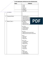 Senarai Pemenang Pertandingan Sempena Bulan Kemerdekaan