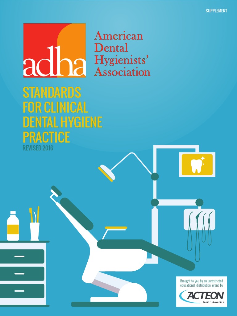 2016 Revised Standards For Clinical Dental Hygiene Practice PDF