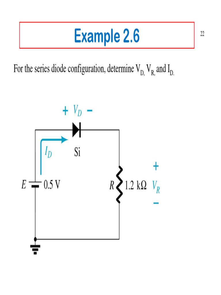 Determining voltages, currents and states of diodes in series, parallel and seriesparallel