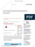 Posting Jurnal Ke Buku Besar - Akuntansi PDF