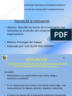 Teorías de la motivación en la administración