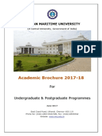 IMU Academic Brochure 2017-18