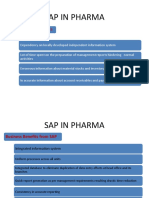 Sap in Pharma: The Business Challneges