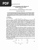 A New Formulation of The Theorems of Hurwitz, Routh and Sturm