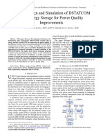 Control Design and Simulation of DSTATCO