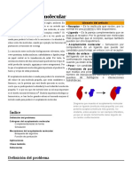 Acoplamiento Molecular