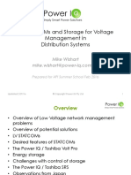 API Lv Statcoms and Storage for Voltage Management Mike w