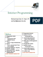 Intro Internet Programming (Prakt)