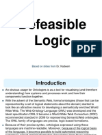 Defeasible Logic: Based On Slides From